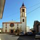 Solarussa: chiesa parrocchiale di San Pietro: la facciata