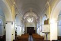 Solarussa: chiesa parrocchiale di San Pietro: interno verso il portone di ingresso