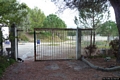 Soleminis-Campo Sportivo Comunale: ingresso del campo da calcio