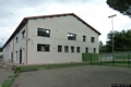 Soleminis-Campo Sportivo Comunale: esterno del bocciodromo