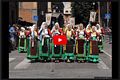 Sorgono-Sfilata dei componenti del 'Gruppo Folk di Sorgono'