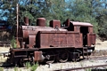 Sorgono-Stazione ferroviaria di Sorgono: vecchia locomotiva a vapore fuori dalla stazione Sorgono-Stazione ferroviaria di Sorgono: vecchia locomotiva a vapore fuori dalla stazione