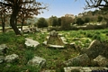 Sorgono-Resti della tomba di giganti di Talei: il corridoio funerario