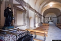 Sorgono-Santuario campestre di San Mauro Abate: veduta dell’interno con la statua di San Mauro Abate