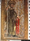 Sorgono-Santuario campestre di San Mauro Abate: la statua lignea di San Mauro Abate sopra l’altare barocco