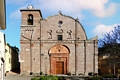 Sorradile-Chiesa parrocchiale di San Sebastiano: facciata