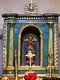 Sorradile-Chiesa parrocchiale di San Sebastiano: particolare dell’altare della Madonna