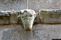 Sorradile-Chiesa campestre di San Nicola di Nuròzo: protome zoomorfa sulla facciata