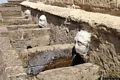 Sorso-Fontana della Billellera: l’acqua scorre all’esterno da tre protomi leonine Sorso-Fontana della Billellera: l’acqua scorre all’esterno da tre protomi leonine