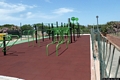 Sorso-Spiagge della Marina di Sorso: nel Camping villaggio Li Nibari l’area per la ginnastica