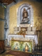 Sorso-Malafede: altare della chiesa campestre di San Pasquale Baylon