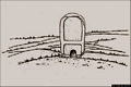 Stintino-Pozzo San Nicola:veduta frontale della tomba di Tana di Lu Mazzoni Stintino-Pozzo San Nicola: veduta frontale della tomba di Tana di Lu Mazzoni
