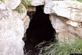 Stintino-nuraghe Unia: ingresso sul lato nord orientale