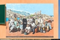 Stintino-Il murale che rappresenta L’attesa Stintino-Il murale che rappresenta L’attesa