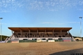 Stintino-Centro Sportivo Rocca Ruja: le tribune del nuovo campo sportivo Stintino-Centro Sportivo Rocca Ruja: le tribune del nuovo campo sportivo