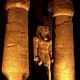 Statua del faraone Ramses II nel tempio di Amon Ra a Karnak