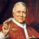 Il papa Pio nono che con la presa di Roma perde il suo potere temporale