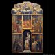 Sinnai: chiesa di Santa Barbara-retablo della Vergine o retablo delle anime
