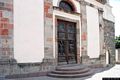 Tadasuni: chiesa parrocchiale dedicata a San Nicola di Bari: particolare della facciata