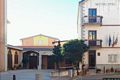 Talana: la piazza Santa Maria con il palazzo del Municipio di Talana