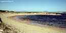 Olbia: il Punta le Saline: la spiaggia di Punta le Saline nord