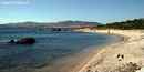 Olbia: il Punta le Saline: la spiaggia di Punta le Saline sud