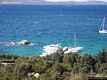 Olbia: Capo Ceraso: scogliere che separano la spiaggia di Cala Sa Figu dalla spiaggia della Caletta