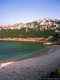 Olbia: isola Tavolara: la stretta spiaggia della Cala di levante