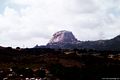 Una bella veduta del monte Pulchiana dalla strada verso Luogosanto