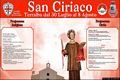 Terralba-Festa di San Ciriaco Martire: manifesto
