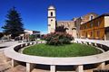 Terralba-La piazza Guglielmo Marconi