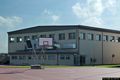 Terralba-Complesso Sportivo provinciale: esterno della palestra coperta