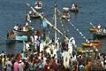 Terralba-Marceddì: processione in mare per la festa di Nostra Signora di Bonaria