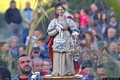 Tertenia-Il processione per la festa campestre di Santa Lucia