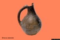 Teti-Villaggio nuragico S’Urbale: una brocca askoide conservata nel Museo Archeologico Comprensoriale