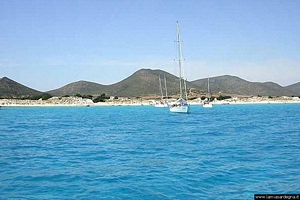 Capo Teulada: veduta di Cala Zafferano