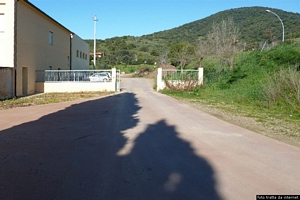 Teulada: il vecchio Campo Sportivo Comunale: ingresso