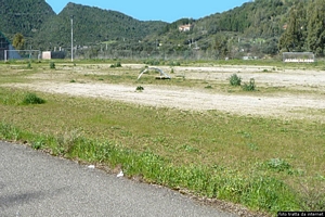 Teulada: il vecchio Campo Sportivo Comunale: il campo da Calcio