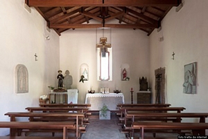 Teulada: chiesa di San Francesco: interno della chiesa