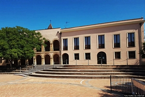 Teulada-Palazzo Baronale dei Sanjust: facciata posteriore