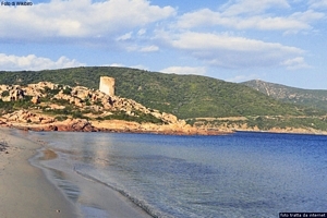 Teulada: la spiaggia del Budello o spiaggia di Porto Teulada