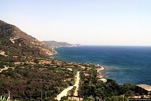 La Costa del Sud: veduta della costa