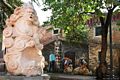 Tinnura-La statua che rappresenta Eolo il dio dei venti