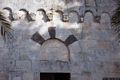 Tissi: chiesa di Santa Vittoria Martire: sopra il portale
