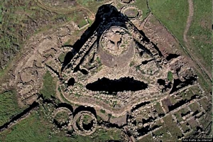 Torralba-reggia nuragica di Santu Antine: veduta dall’alto
