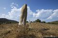 Tortol&igrave;-Un menhir di Pedra Longa in piedi