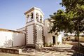 Tramatza: chiesa parrocchiale di Santa Maria Maddalena: veduta da sinistra