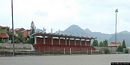 Tratalias-Stadio Comunale: veduta del campo e delle tribune Tratalias-Stadio Comunale: veduta del campo e delle tribune