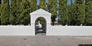 Tratalias: ingresso del Cimitero di Tratalias