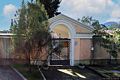 Triei-Il portone di ingresso del Cimitero di Triei